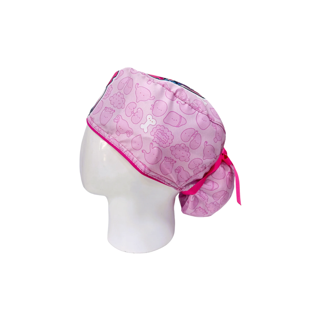 Gorro Quirúrgico Mujer Stitch Doctora Rosa