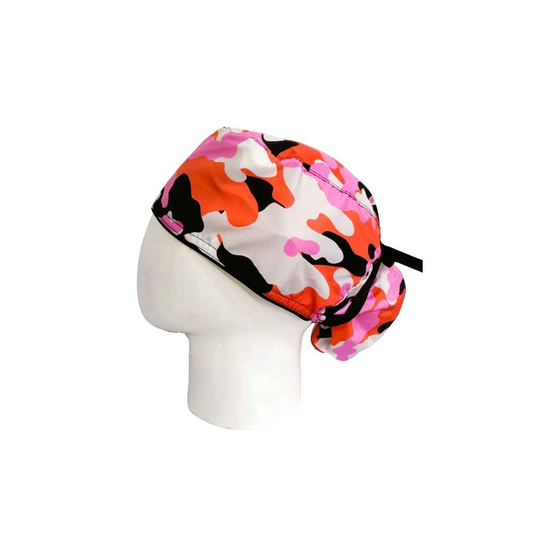 Gorro Quirúrgico Mujer Camuflado Pink Urban