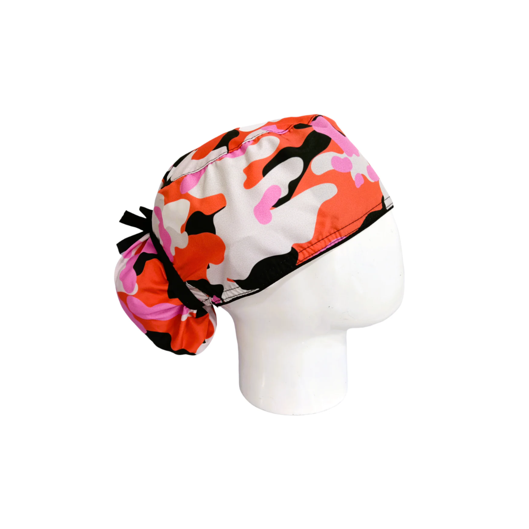 Gorro Quirúrgico Mujer Camuflado Pink Urban
