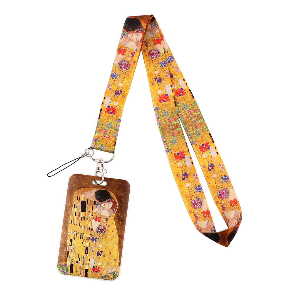 Portacarnet (Lanyard) El Beso Gustav Klimt