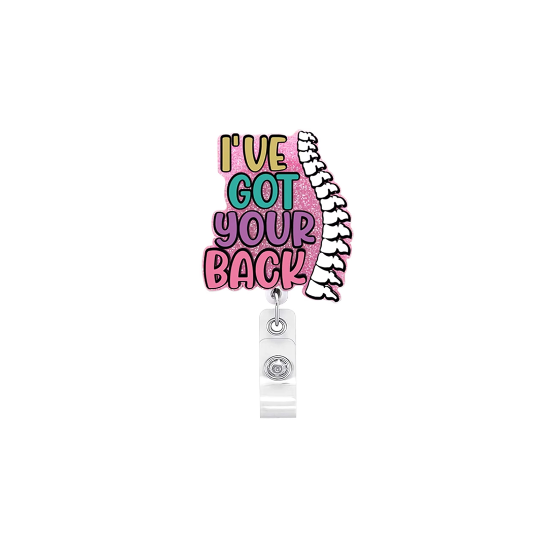 Yoyo Retráctil Portacarnet I’ve Got Your Back Columna