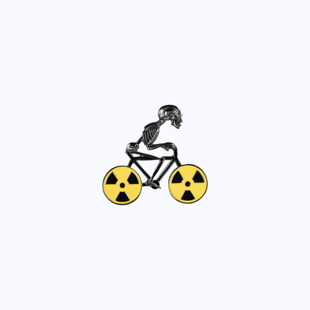 Pin Metálico Radioactive Ride