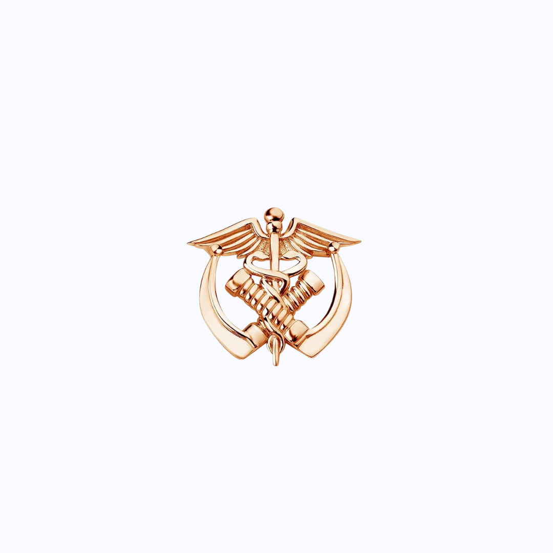 Pin Metálico Anesthesia Caduceus
