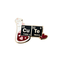 Pin Metálico CuTe Lab