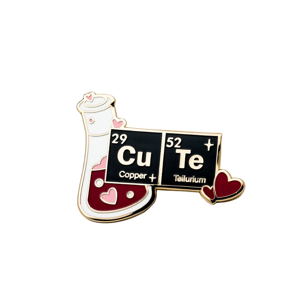 Pin Metálico CuTe Lab