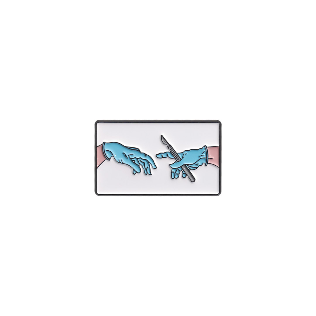 Pin Metálico Arte Quirúrgico