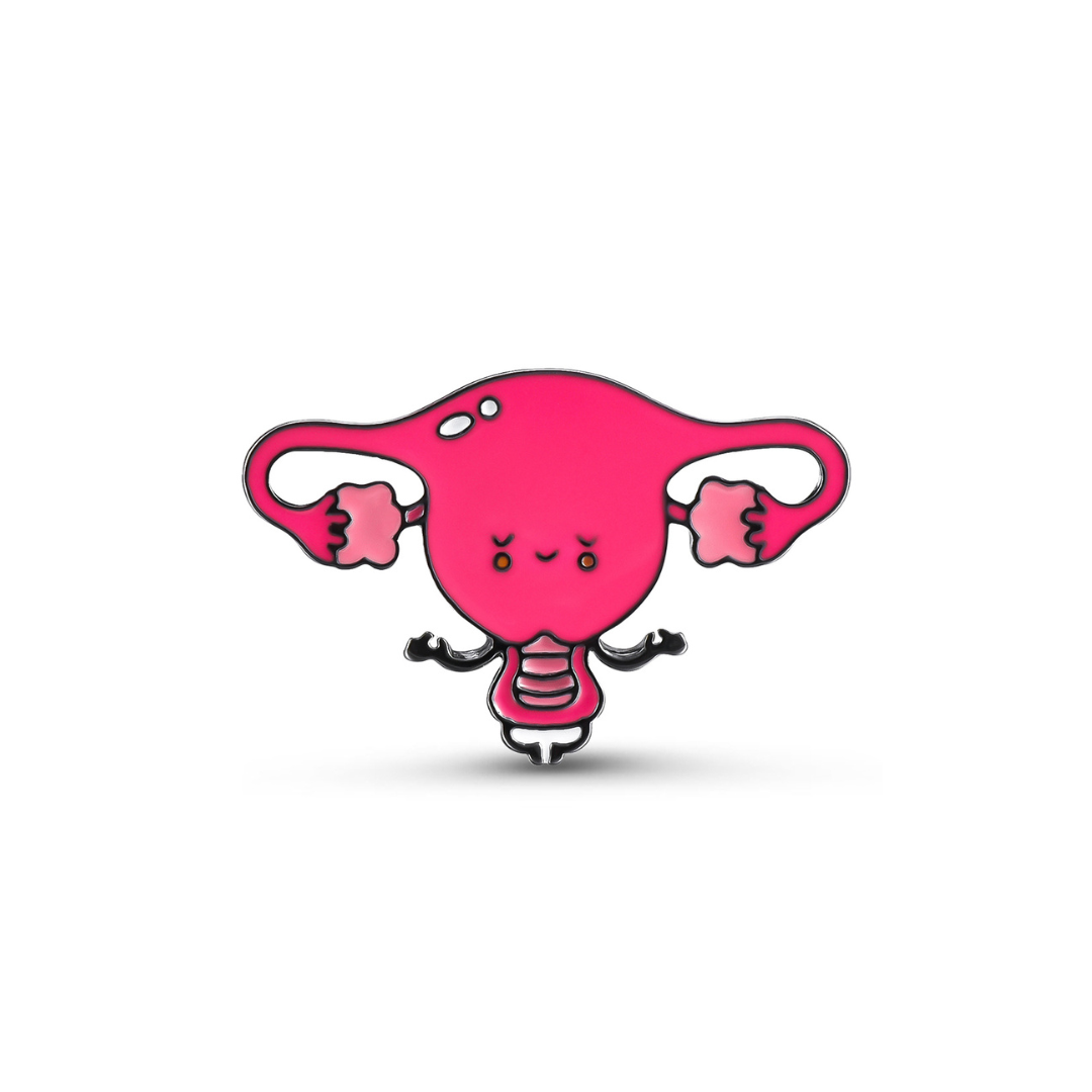 Pin Metálico Uterine Love