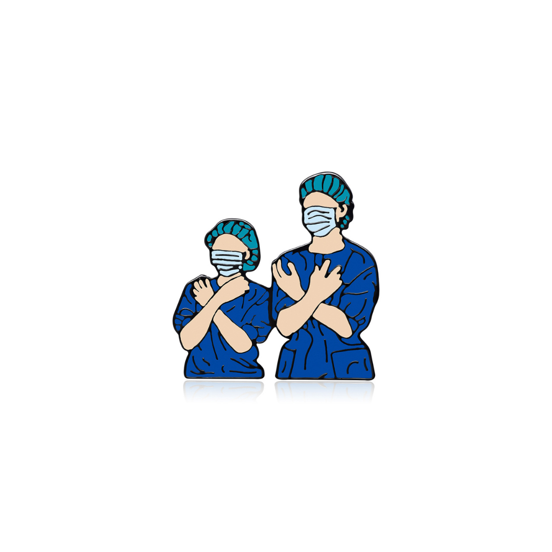 Pin Metálico Medical Unity