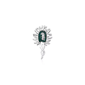 Pin Metálico Microorganismo Elegante