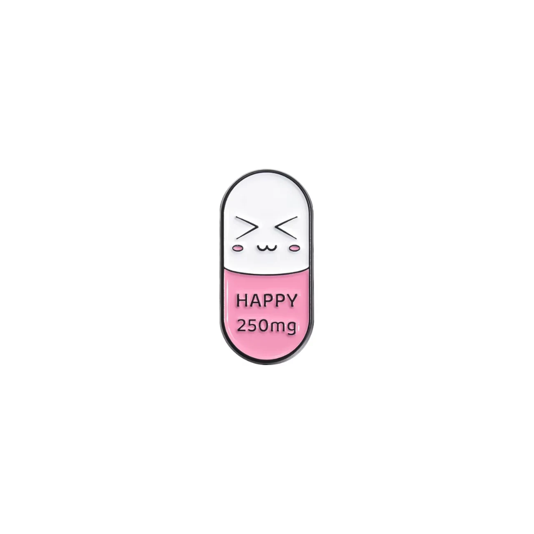Pin Metálico Happy 250 mg