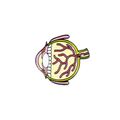 Pin Metálico Retina Bloom Anatomía Ocular