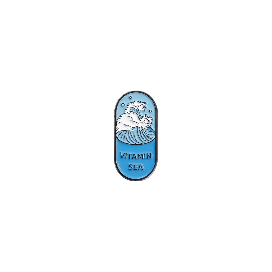 Pin Metálico Vitamin Sea