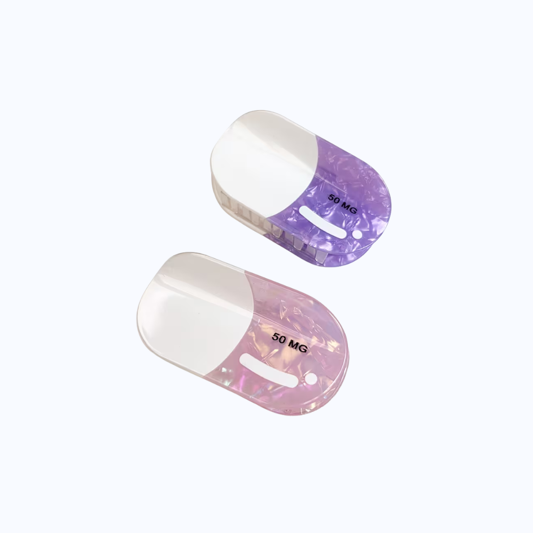 Pinzas Para El Cabello Pildora 50MG
