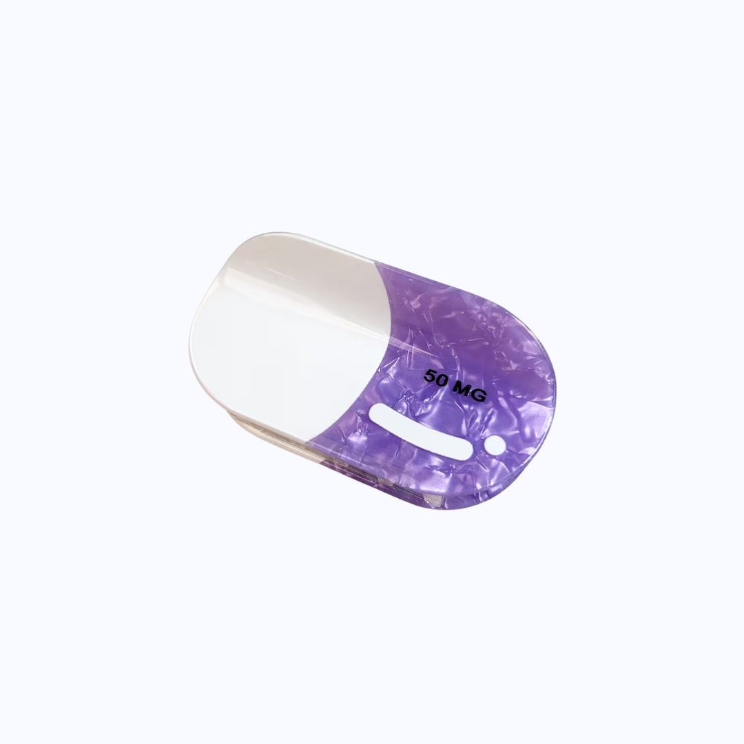 Pinzas Para El Cabello Pildora 50MG