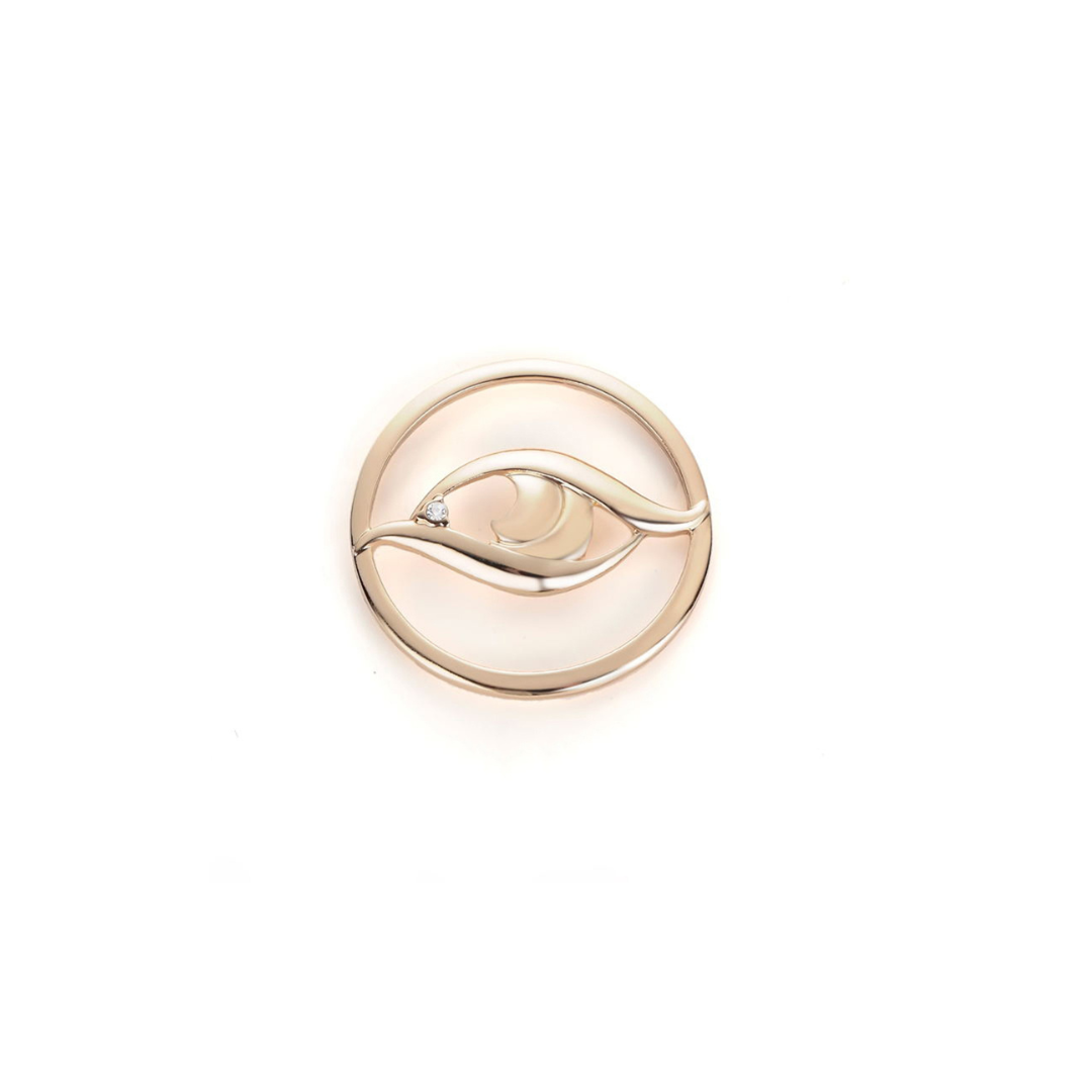 Pin Metálico Ojo Minimalista