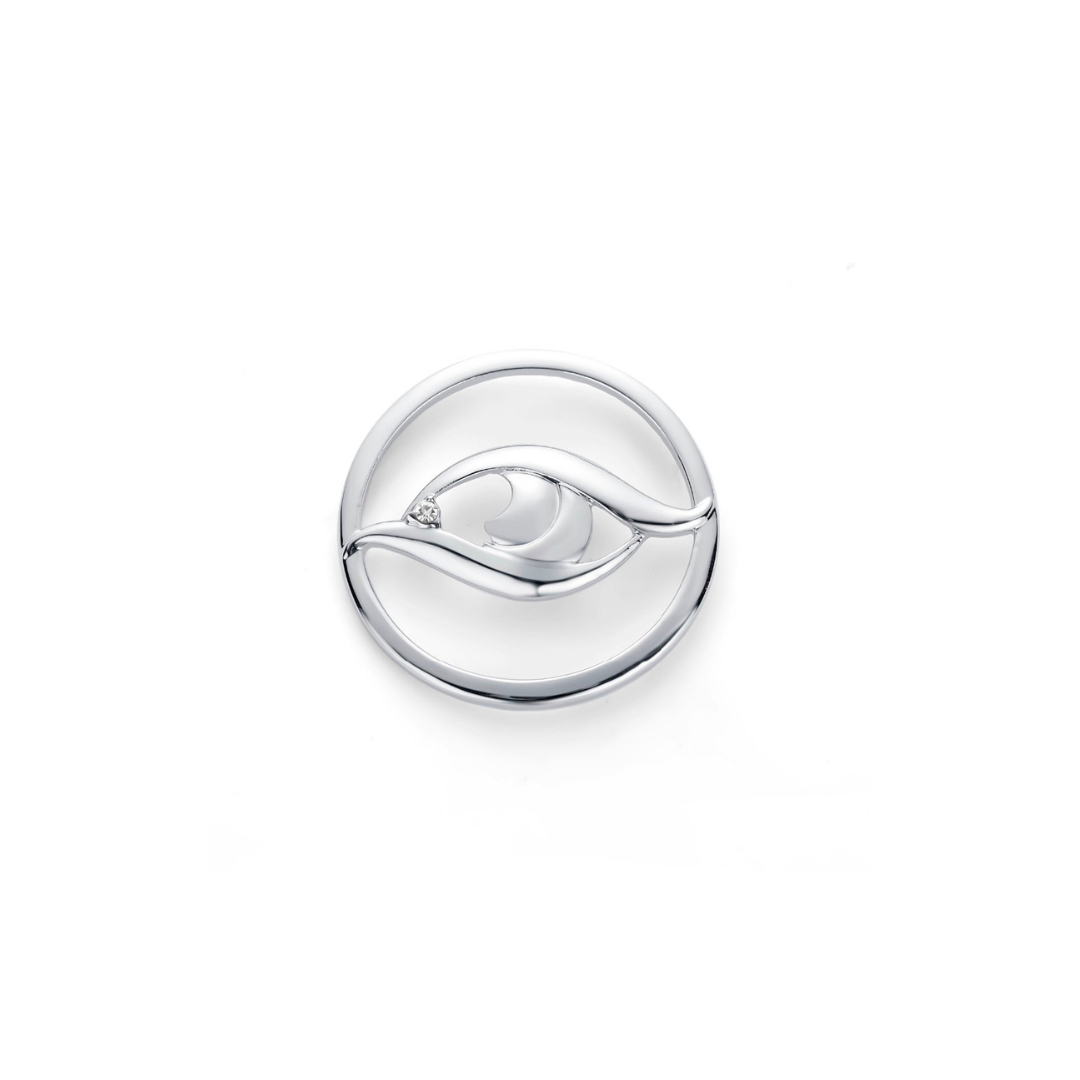 Pin Metálico Ojo Minimalista