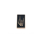 Pin Metálico Bone Hand
