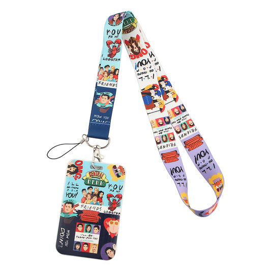 Portacarnet (Lanyard) Friends