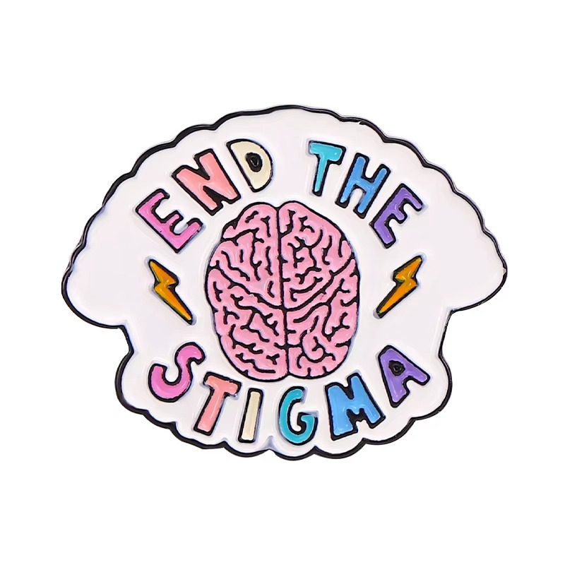 Pin Metálico End The Stigma