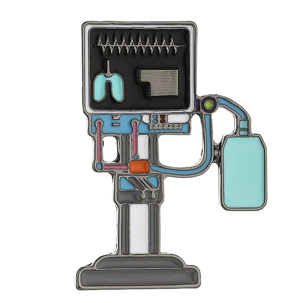 Pin Metálico Anesthesia Station