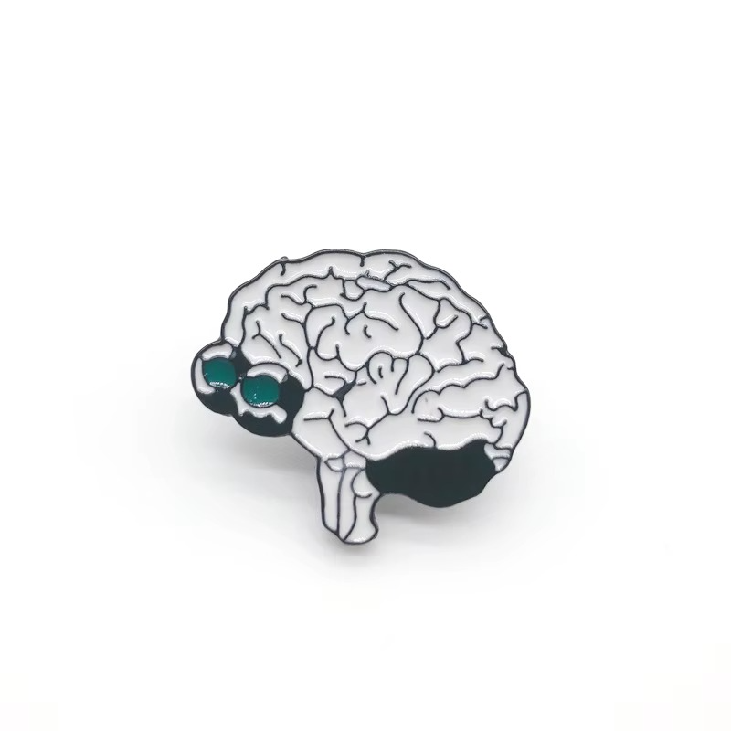 Pin Metálico Neuro Geek