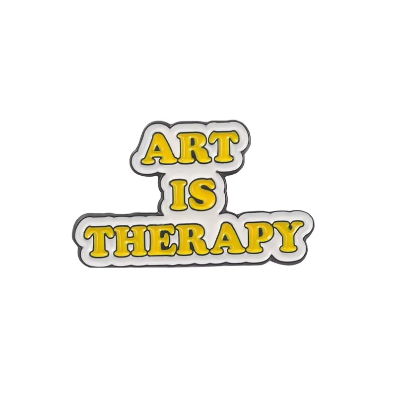 Pin Metálico Art is Therapy