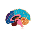 Pin Metálico Brain Spectrum