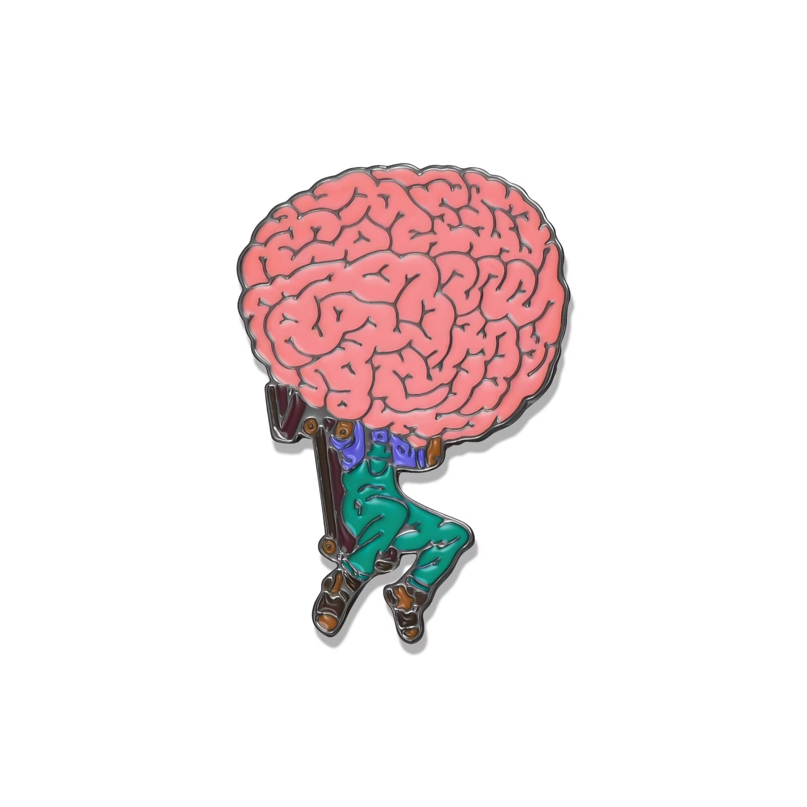 Pin Metálico Brain Break