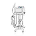 Pin Metálico Anesthesia Unit
