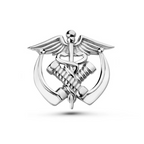 Pin Metálico Anesthesia Caduceus