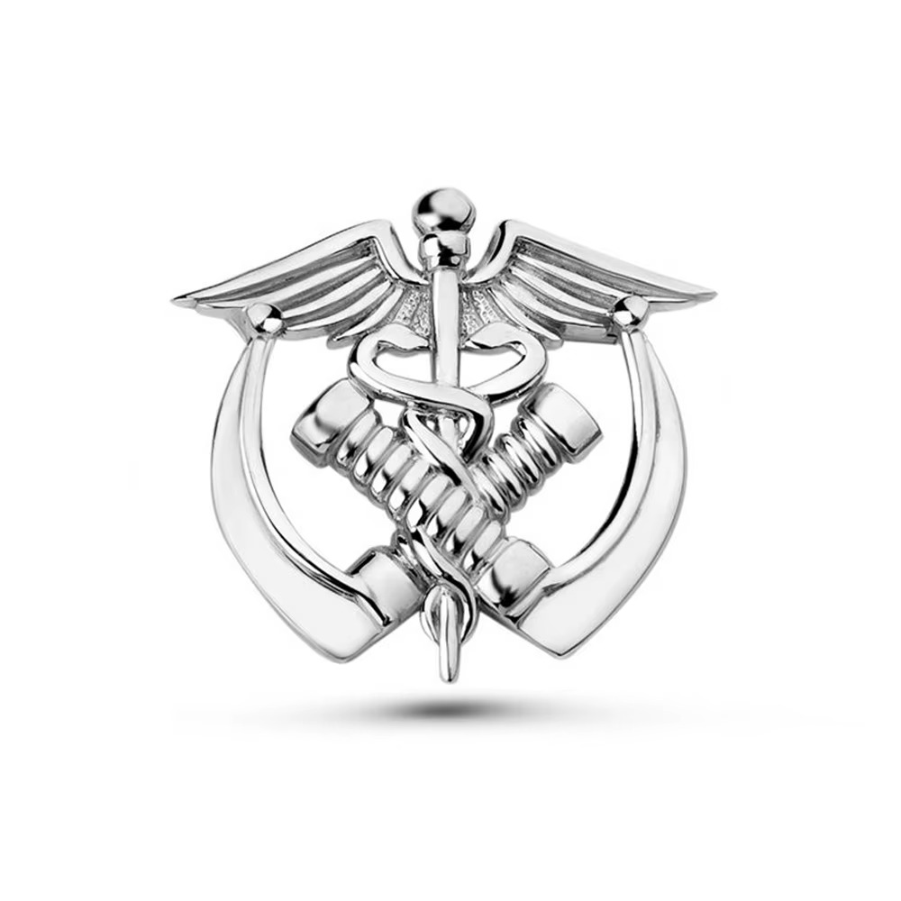Pin Metálico Anesthesia Caduceus