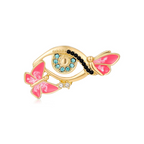Pin Metálico Butterfly Vision