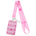 Portacarnet (Lanyard) Hope Faith Love