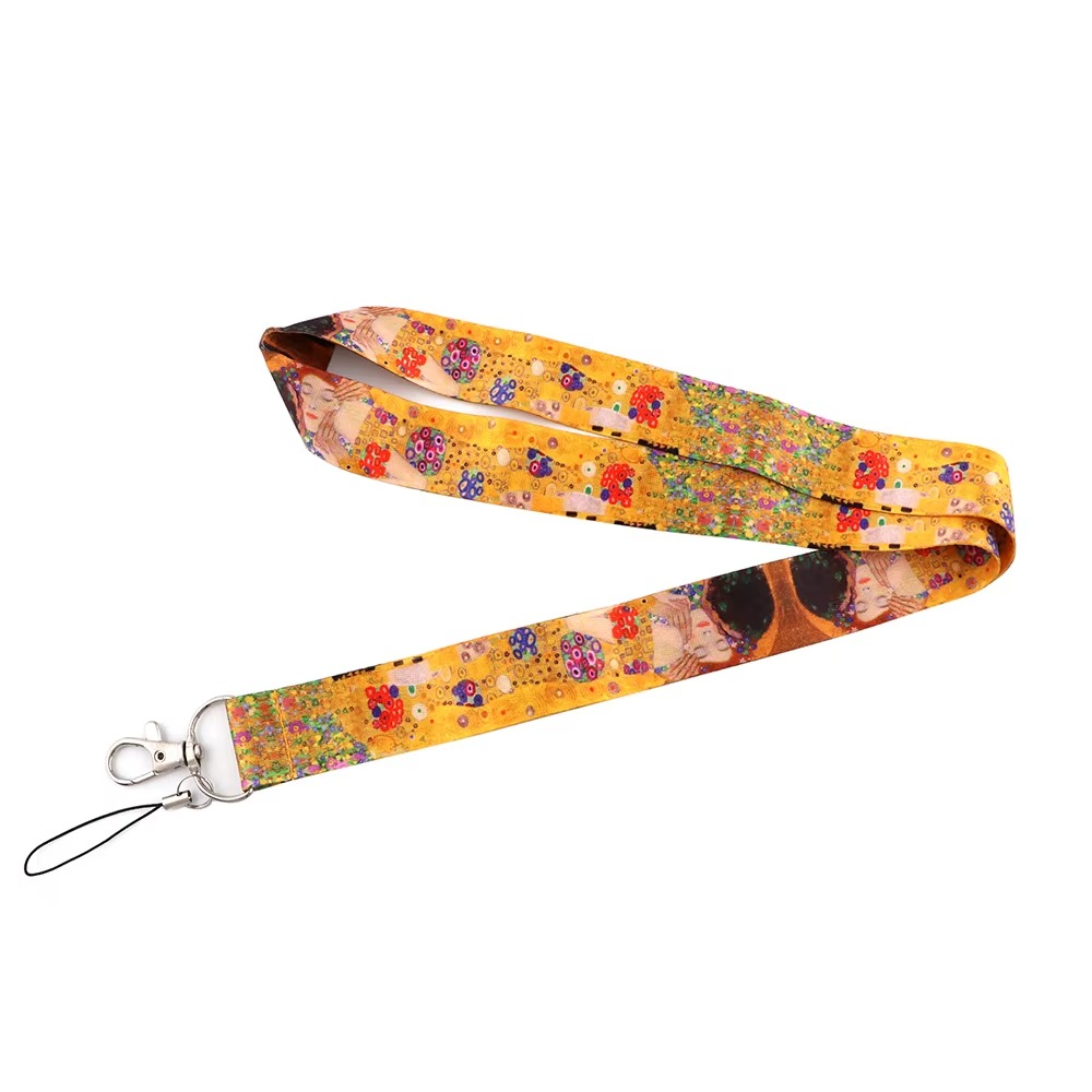 Portacarnet (Lanyard) El Beso Gustav Klimt