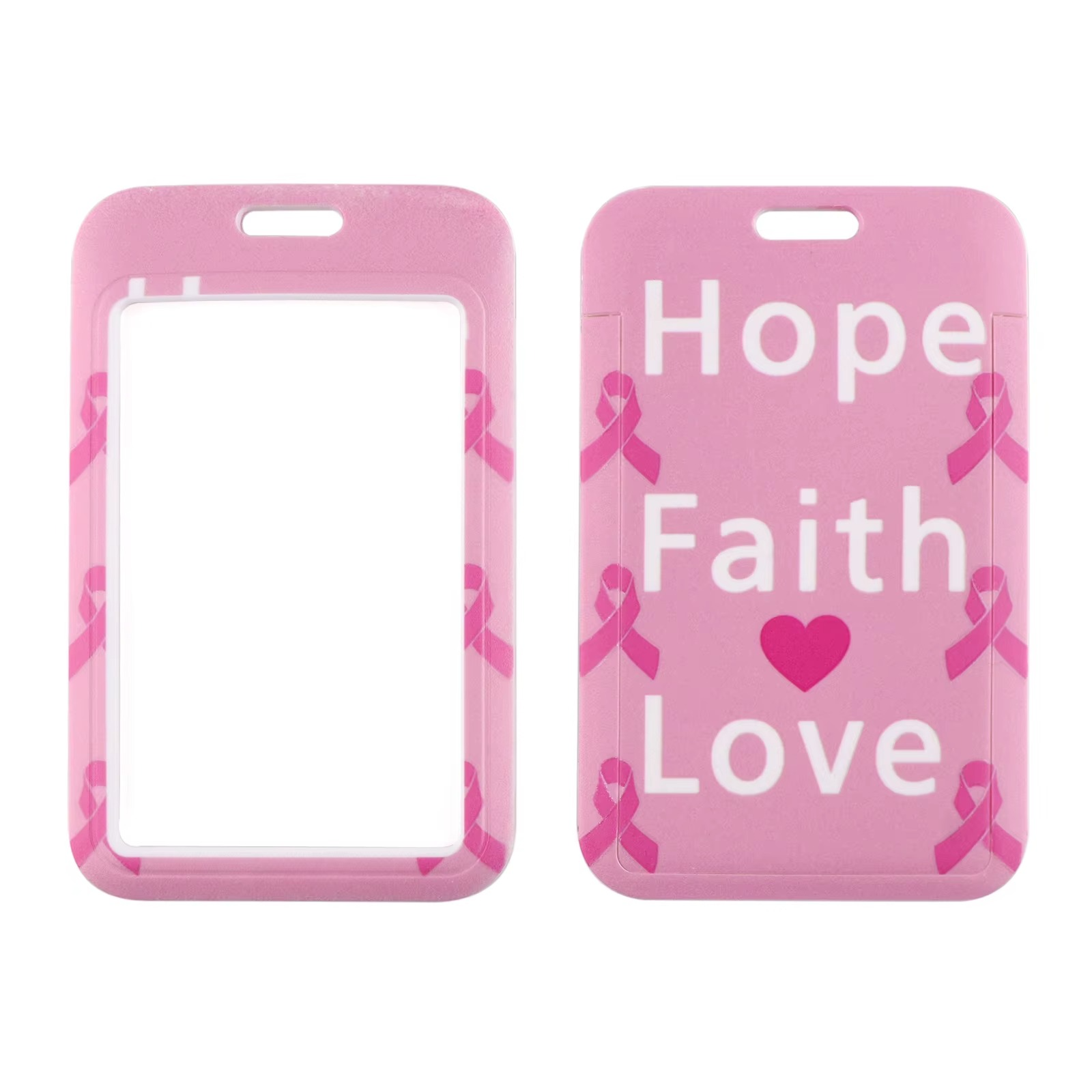 Portacarnet (Lanyard) Hope Faith Love