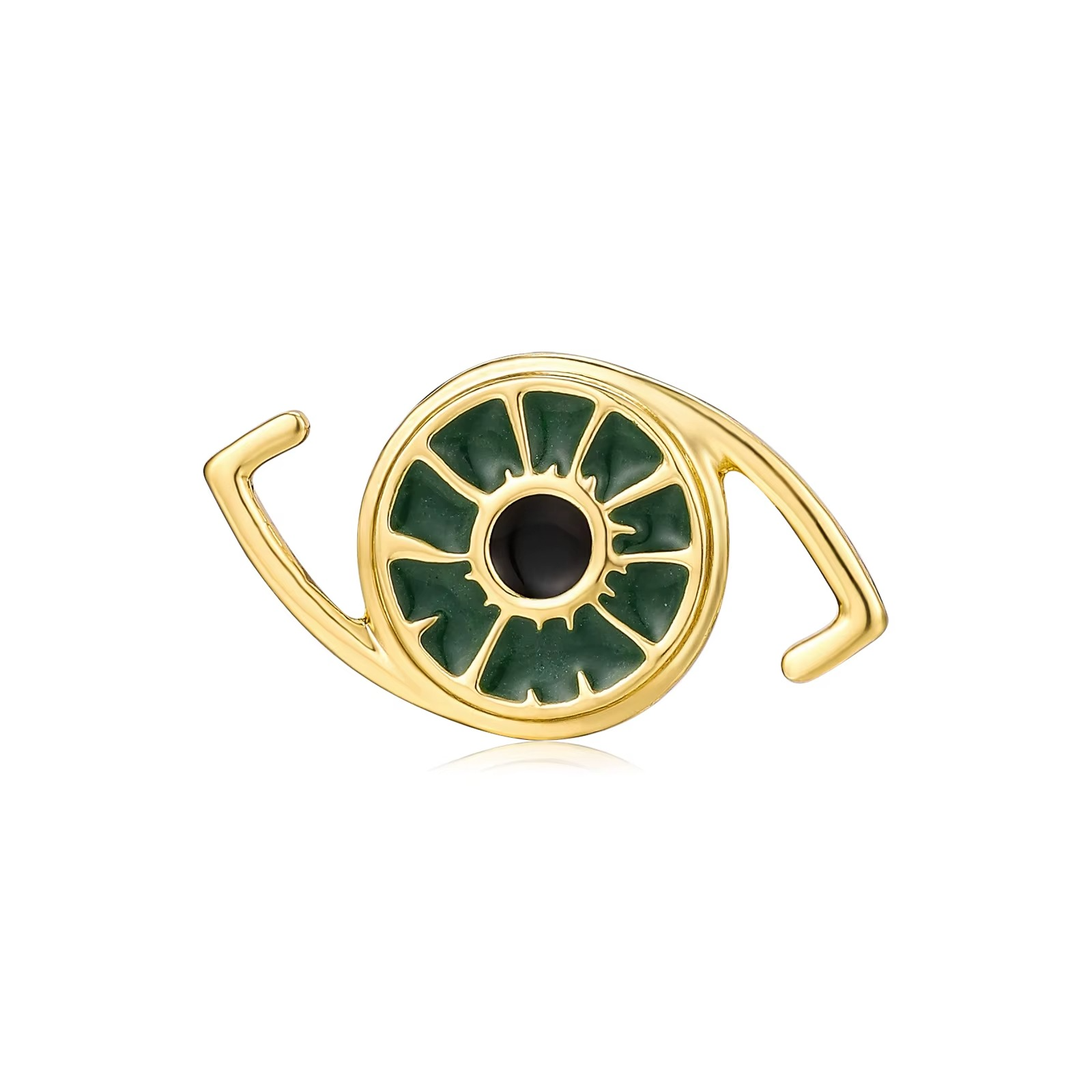 Pin Metálico Iris Verde