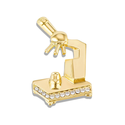 Pin Metálico Microscopio de Precisión